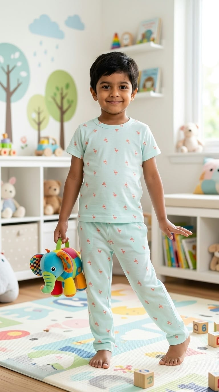 Swan Top & bottom Set (2-5 year)