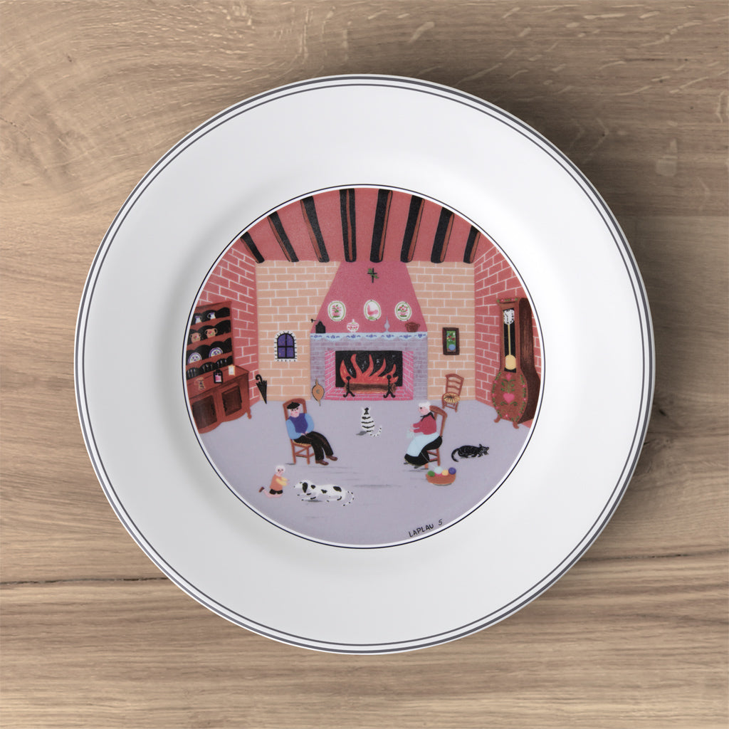 Design Naif Saladplate 21cm Fireplace