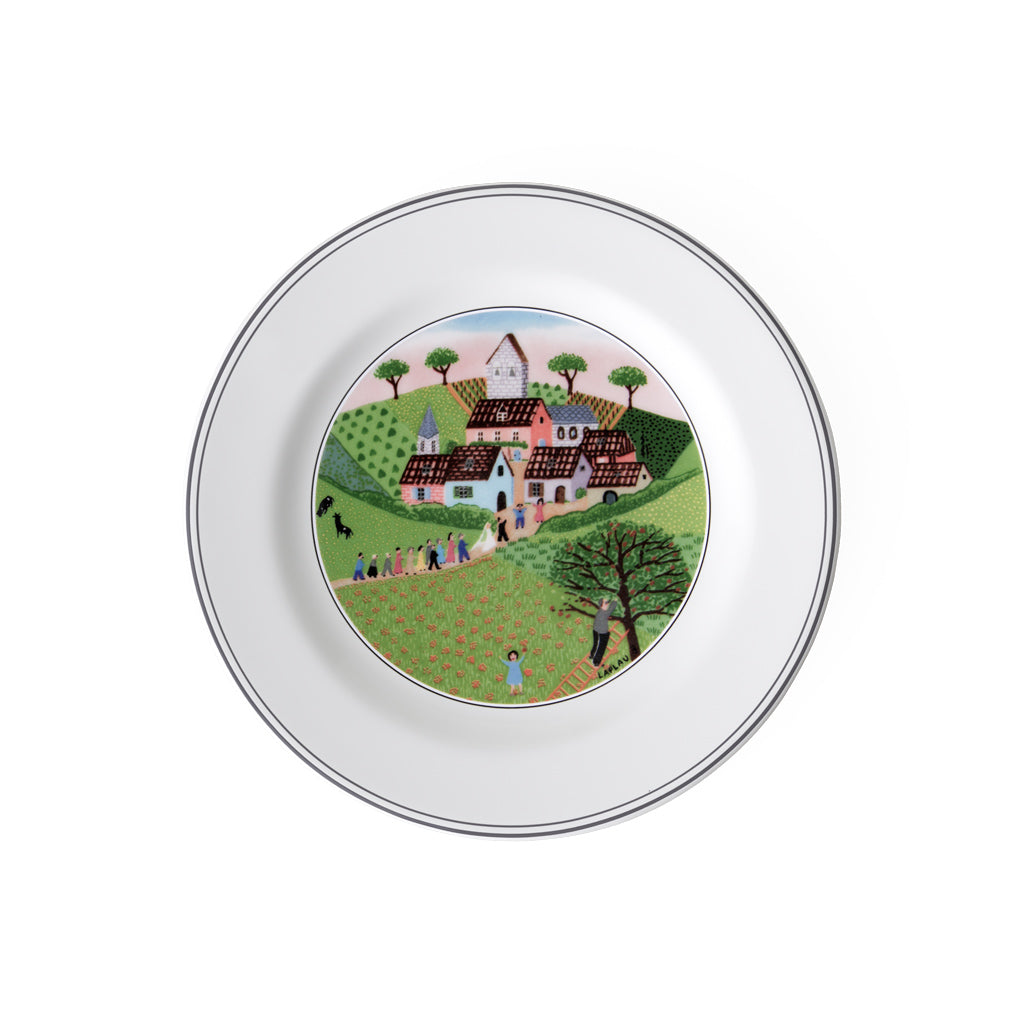 Design Naif Bread & Butter Plate Plate 17cm Marriage