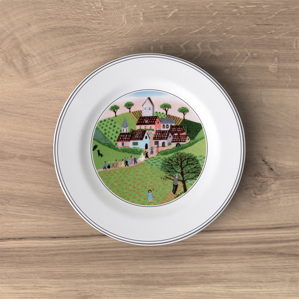 Design Naif Bread & Butter Plate Plate 17cm Marriage