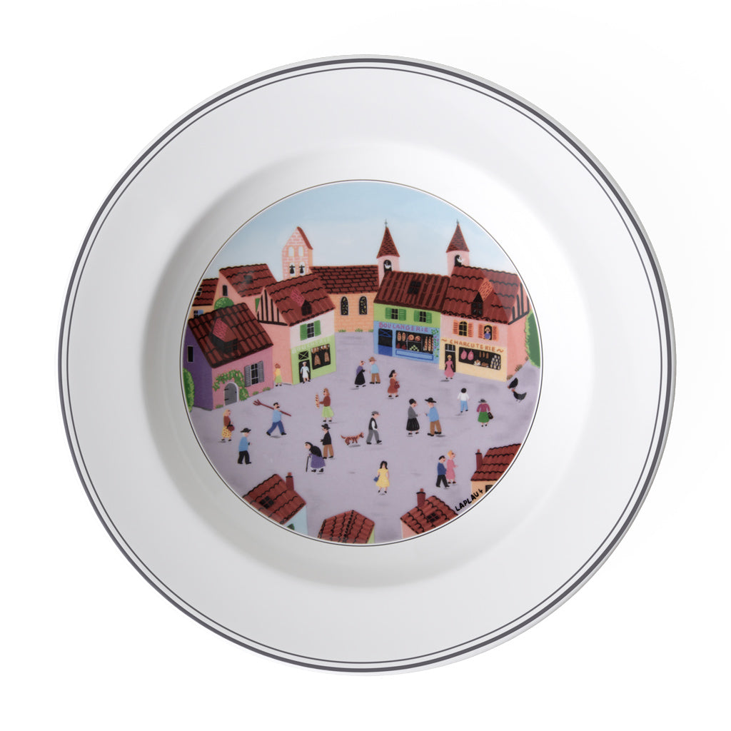 Design Naif Deep Plate 21cm Village