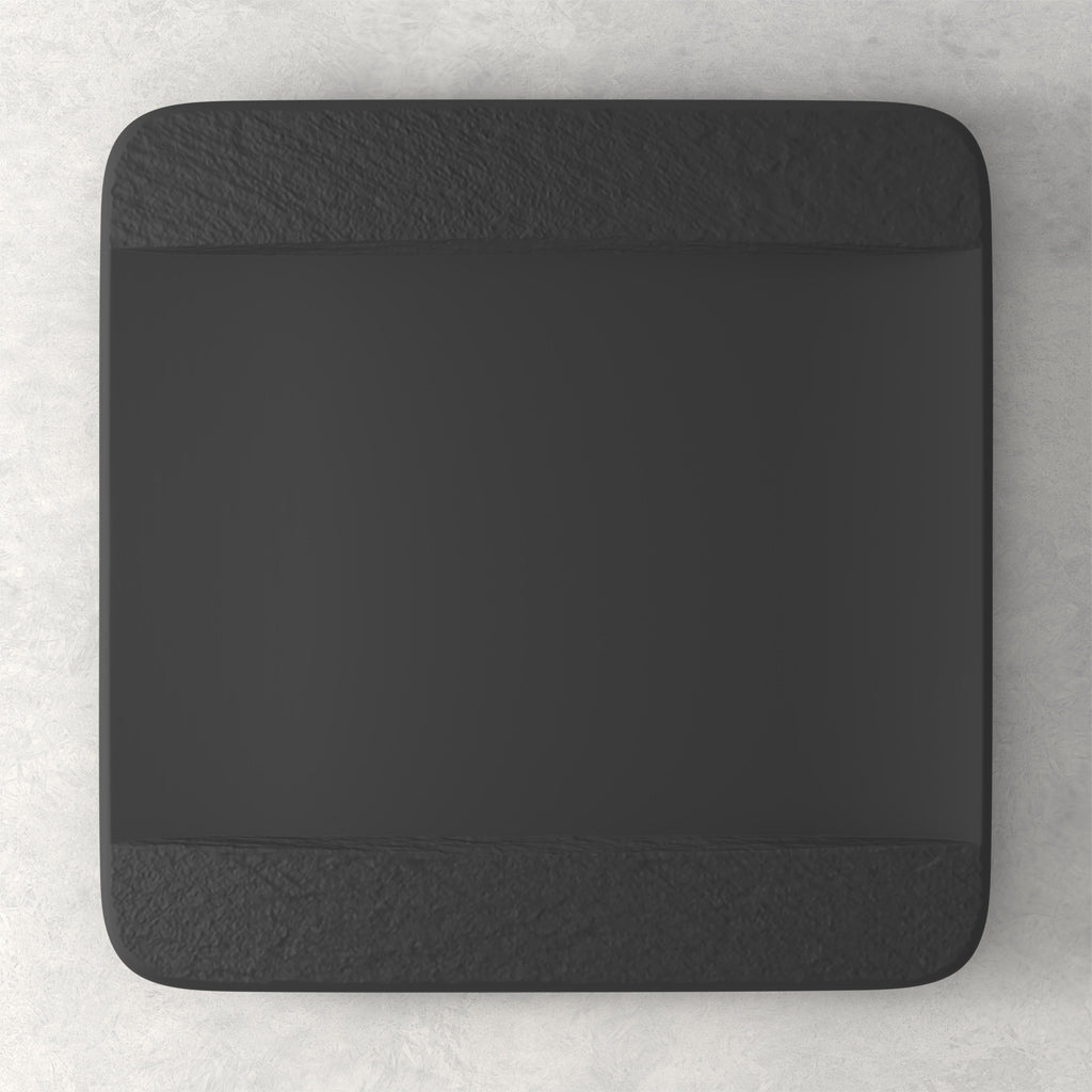 Manufacture Rock Square Flat Plate 28 cm