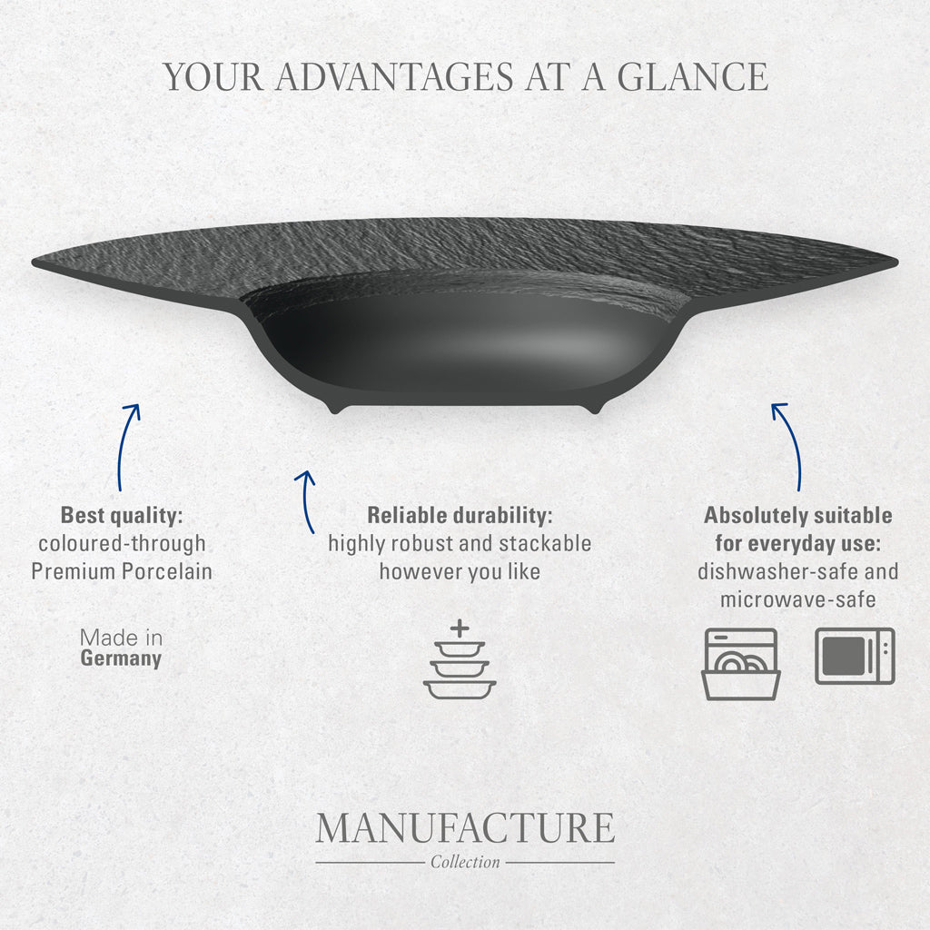 Manufacture Rock Universal Plate Coupe 25cm