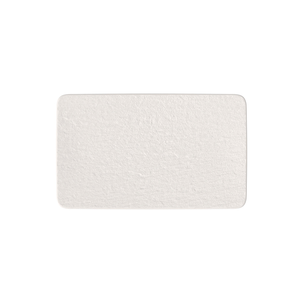Manufacture Rock Blanc Rectangular Multifunctional Plate