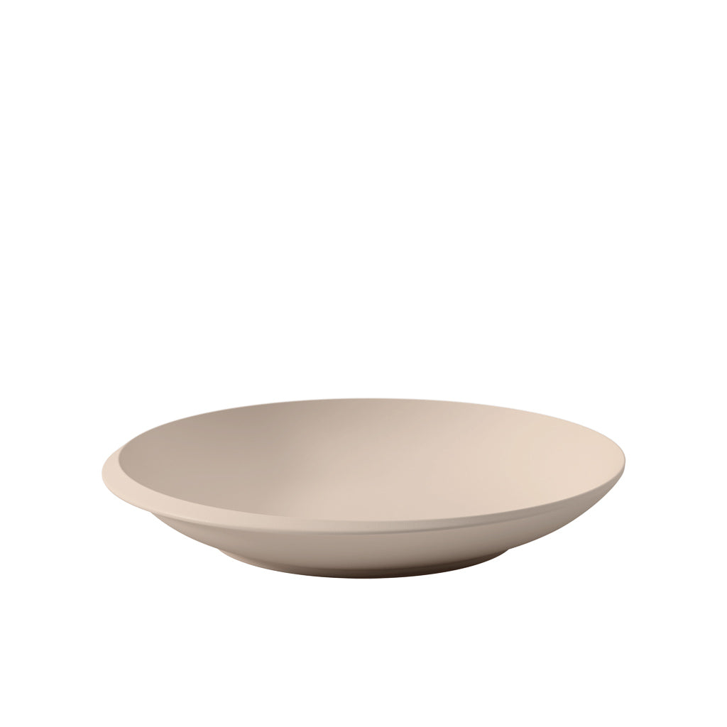 Newmoon Beige Bowl Flat 29 cm