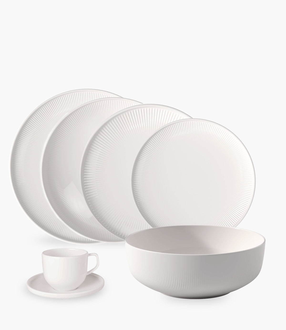 Afina Dinner Set- 37 Pcs for 6 Persons