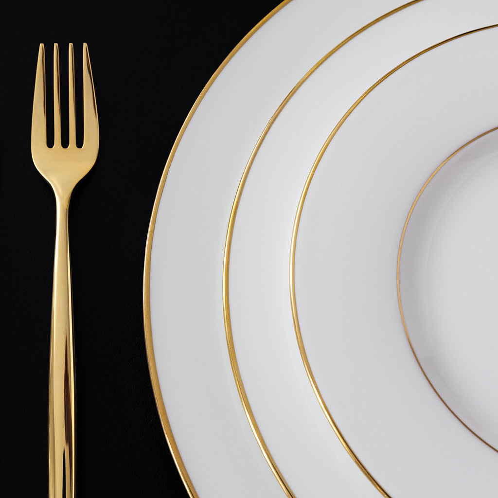 Anmut Gold Dinner Set- 38 Pcs for 6 Persons