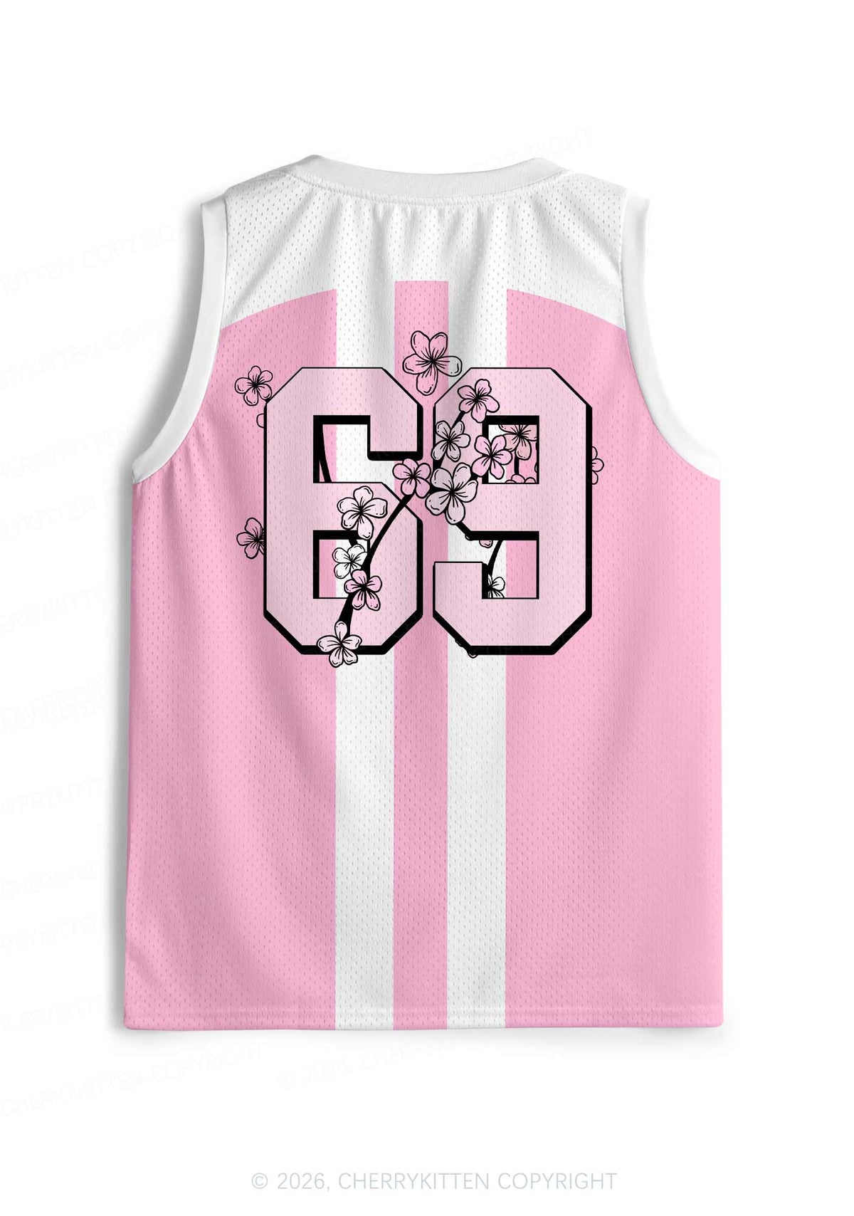 Sakura Alpha Male Unicorn Pride Y2K Sport Jersey Tank Cherrykitten