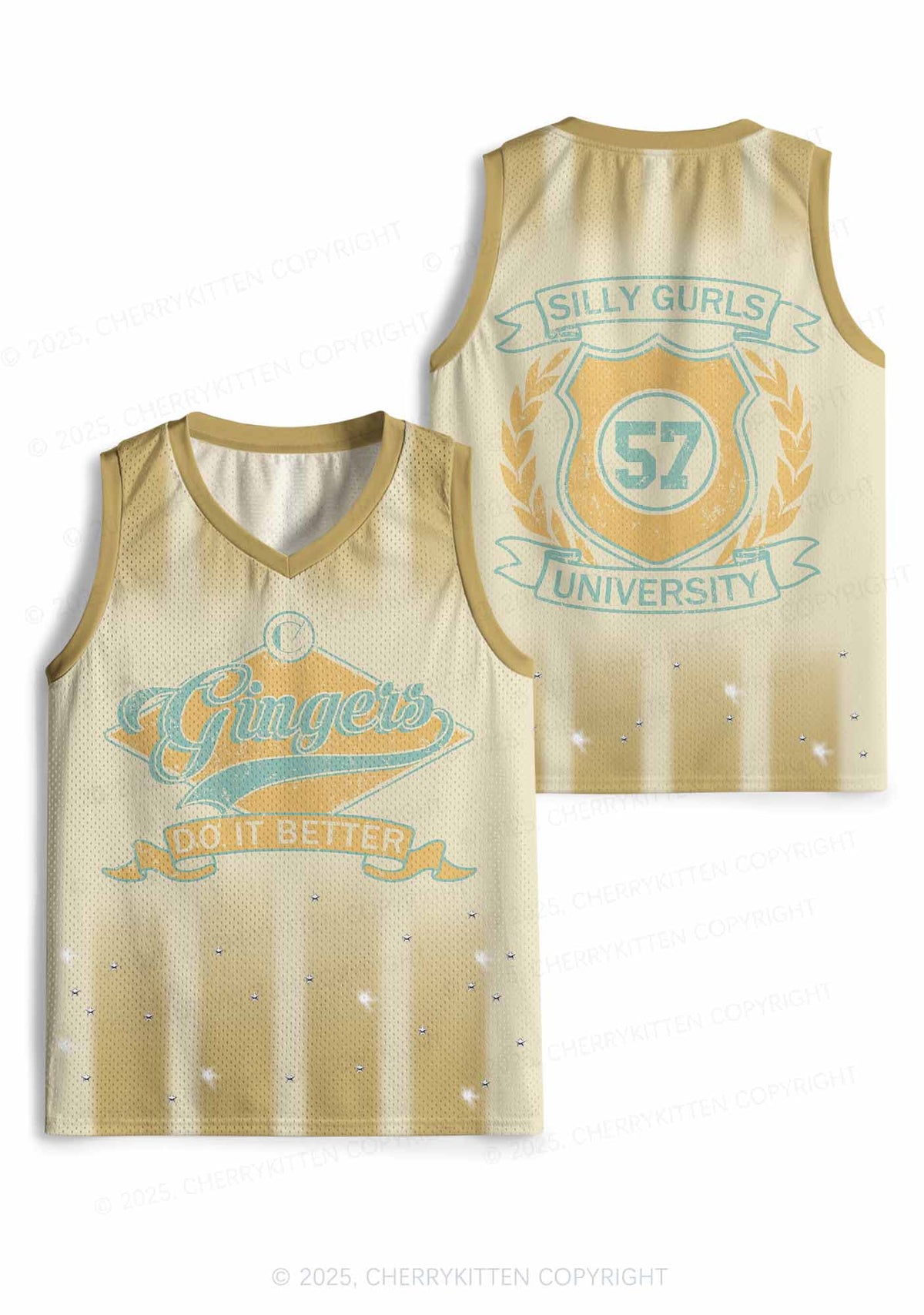 Custom Gingers Do Better Y2K Sport Jersey Tank Cherrykitten