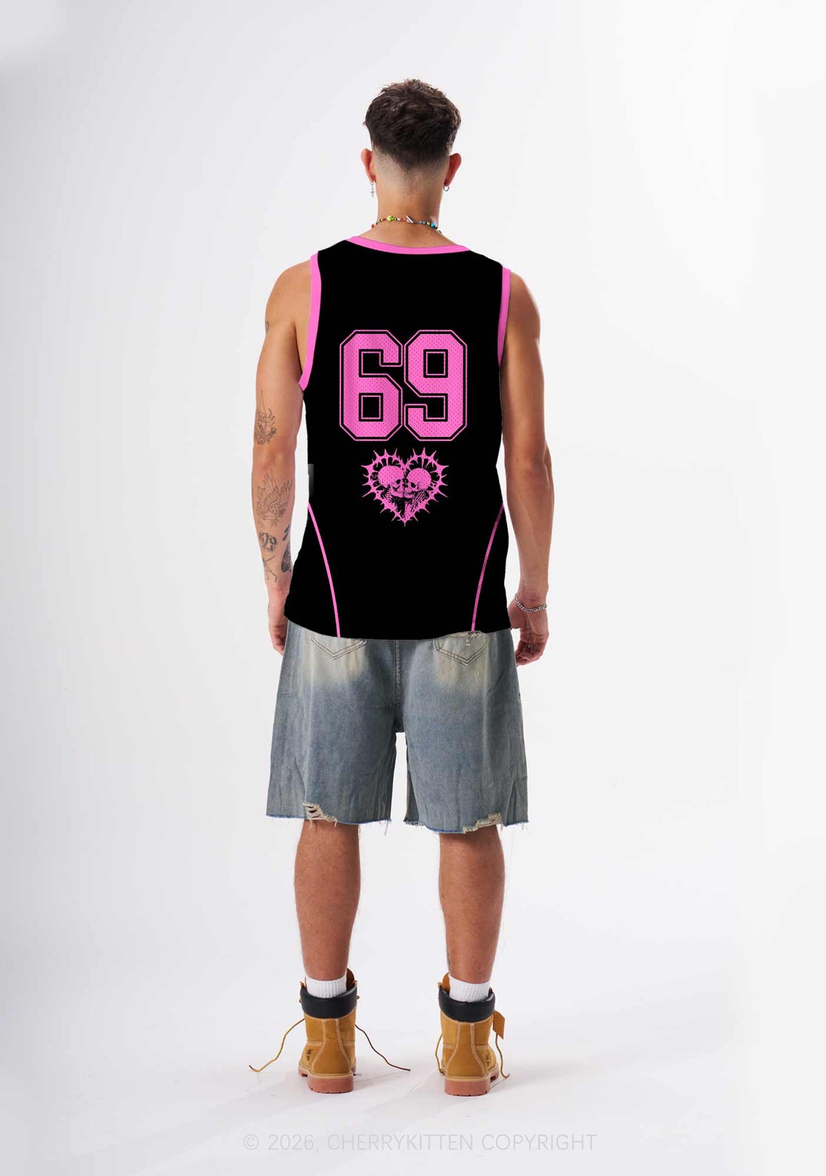 Hot Pink Better A Faggot Than A Fascist Pride Y2K Sport Jersey Tank Cherrykitten