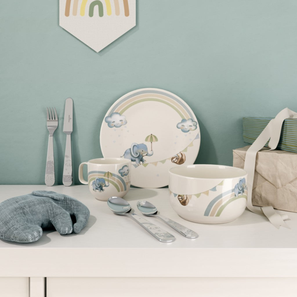 Walk Like An Elephant Children'S Crockery Set 7 Pcs.