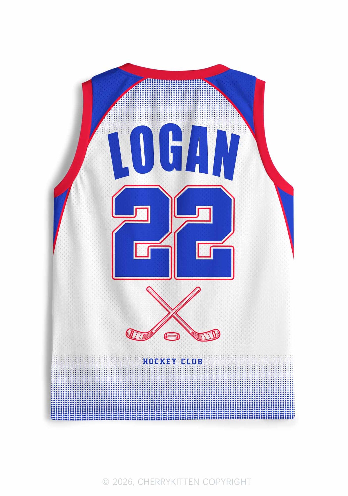 Legend Silhouette JL Y2K Sport Jersey Tank Cherrykitten