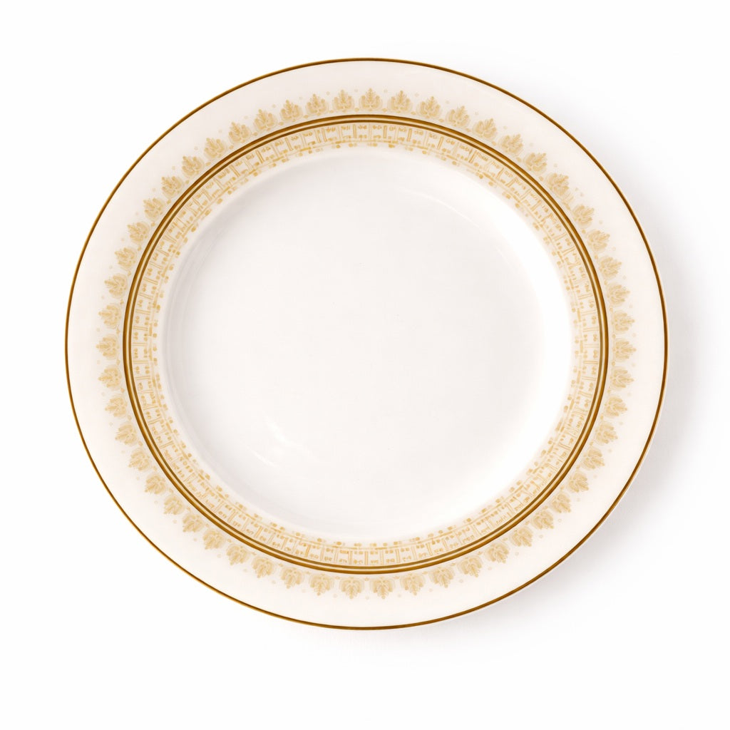 Geo Rose Beige & Gold Bread & Butter Plate 16 cm