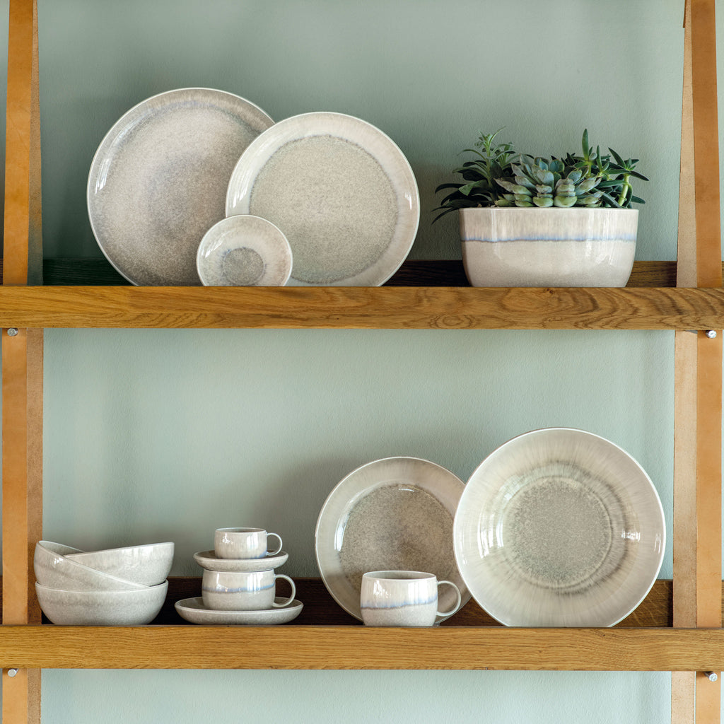 Perlemor Sand Salad Plate 24 cm