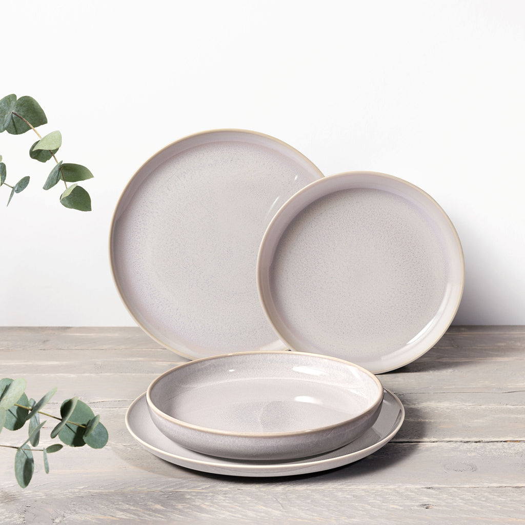 Crafted Cotton Dinner Set of 4 Pieces