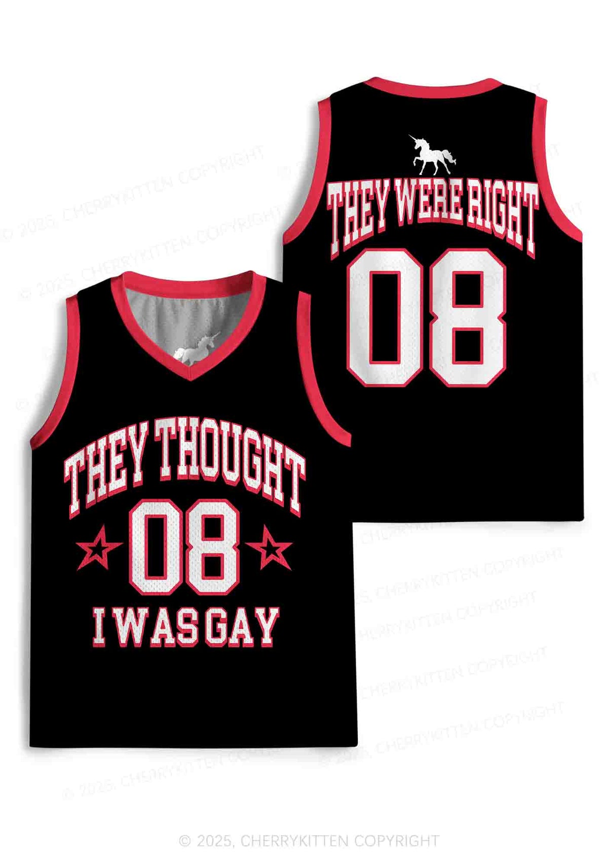 Custom They Were Right Pride Y2K Sport Jersey Tank Cherrykitten