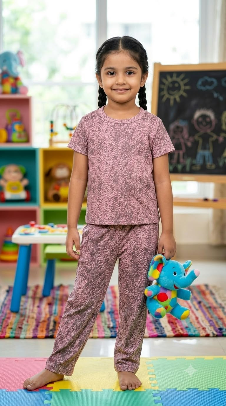 Cool print Top & bottom Set (2-5 year)