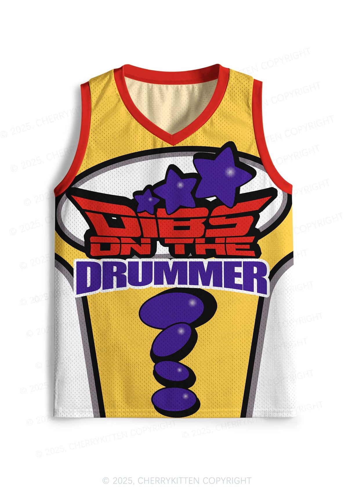 Custom Dibs On The Drummer Y2K Sport Jersey Tank Cherrykitten