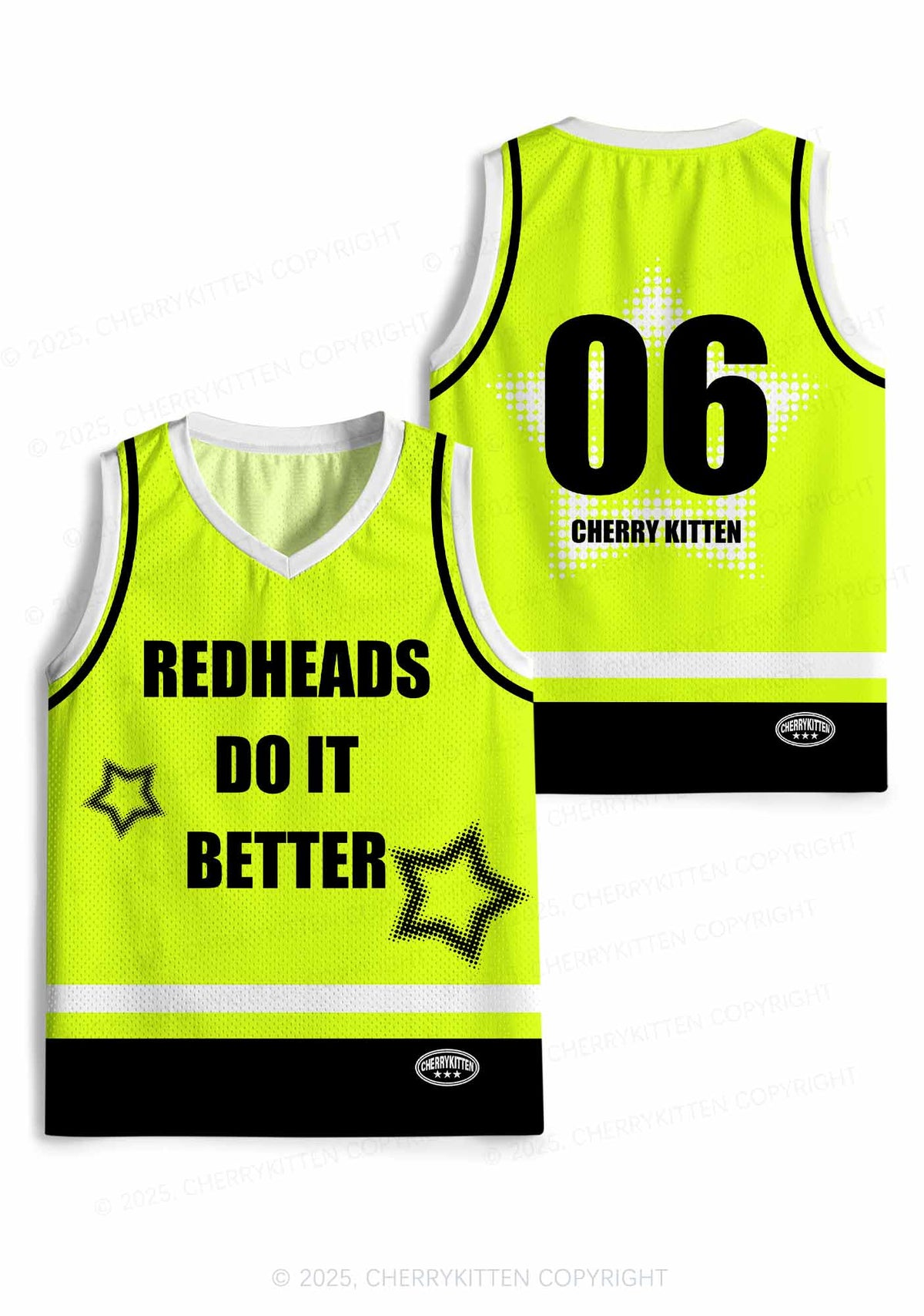 Custom Redheads Do It Better Y2K Sport Jersey Tank Cherrykitten