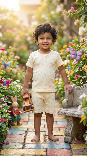 Yellow Short Set (1-3 year )