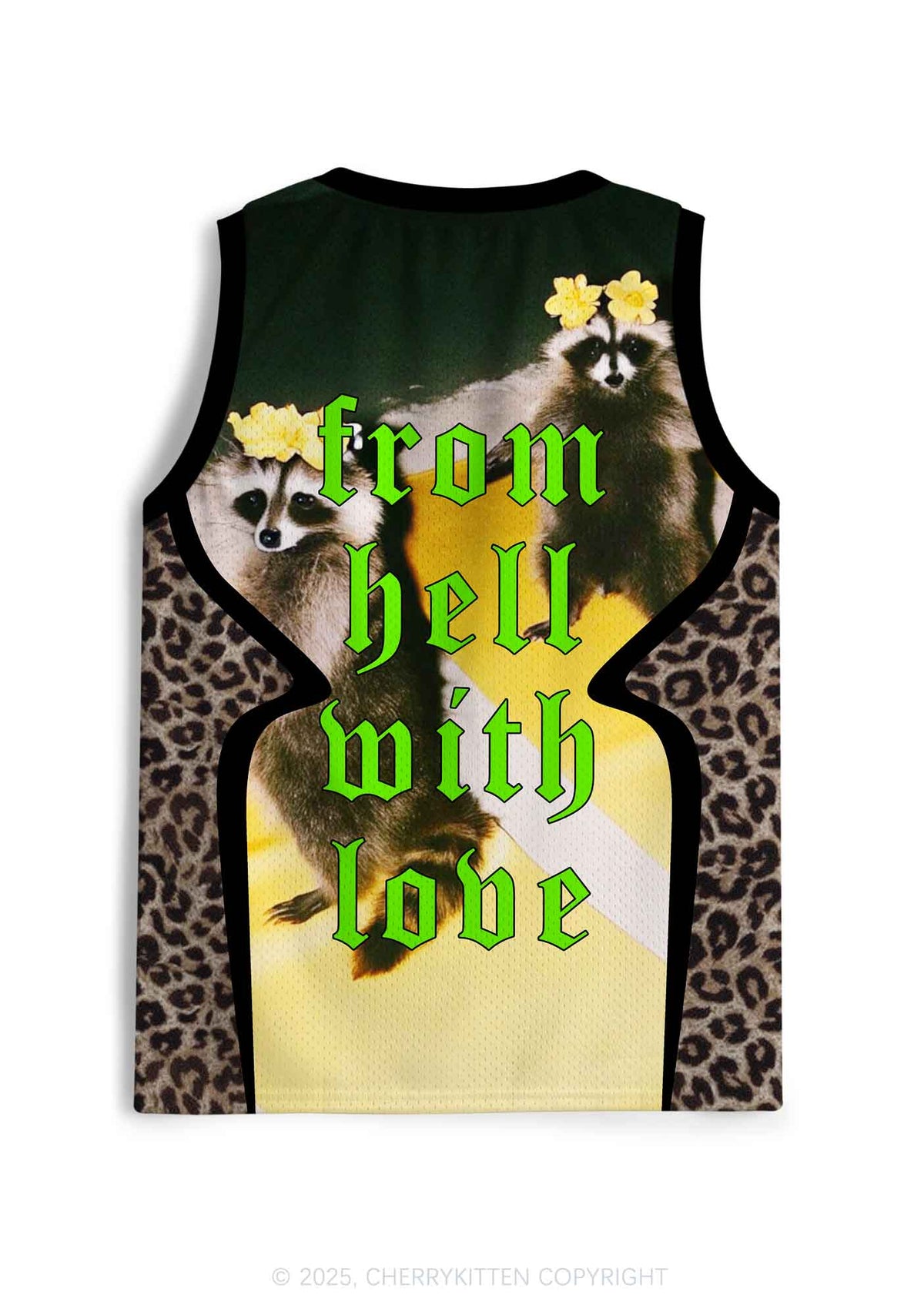 Custom Cunty From Hell With Love Y2K Sport Jersey Tank Cherrykitten
