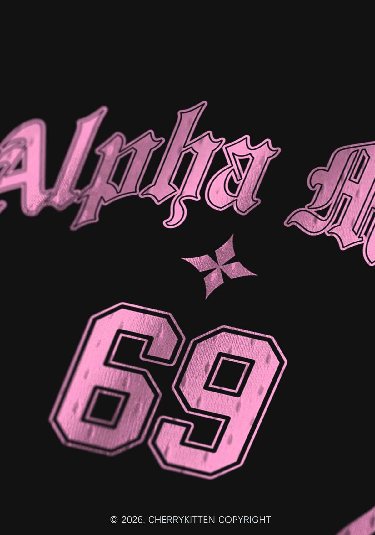 Pink Alpha Male Butterfly Pride Y2K Sport Jersey Tank Cherrykitten