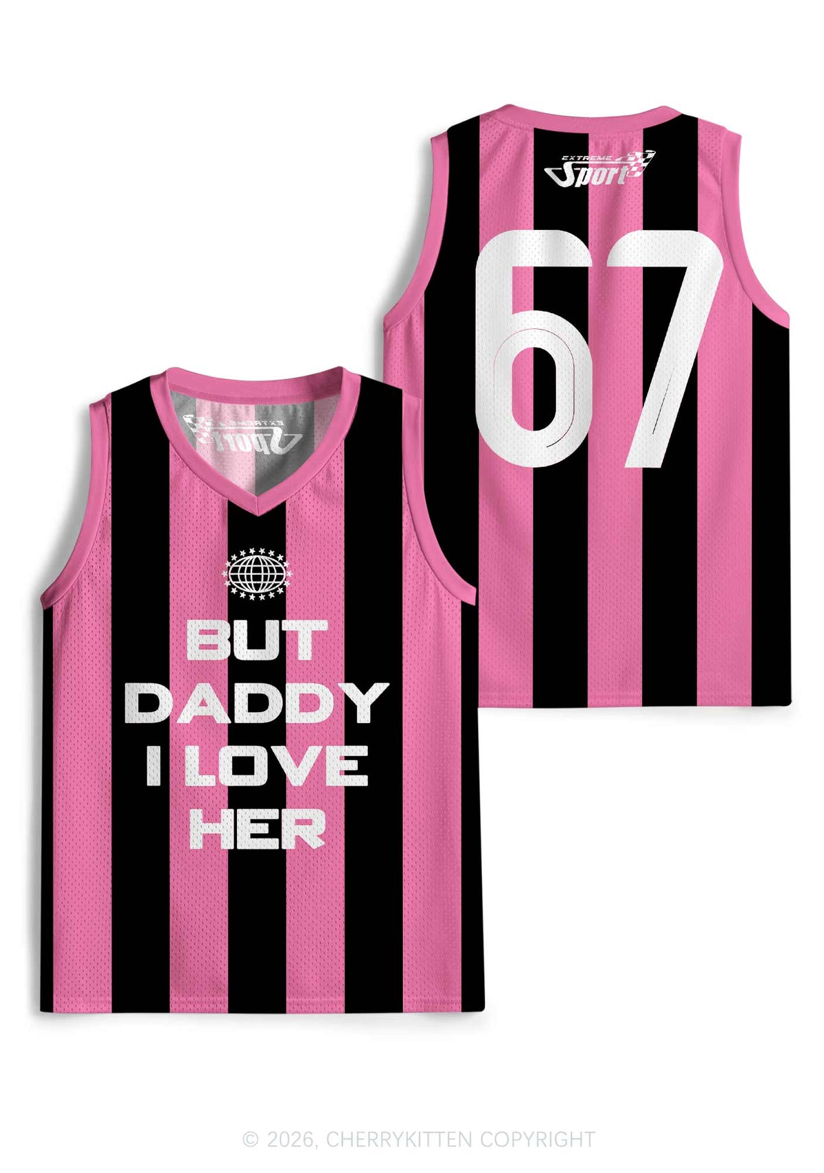 But Daddy I Love Her Pride Y2K Sport Jersey Tank Cherrykitten