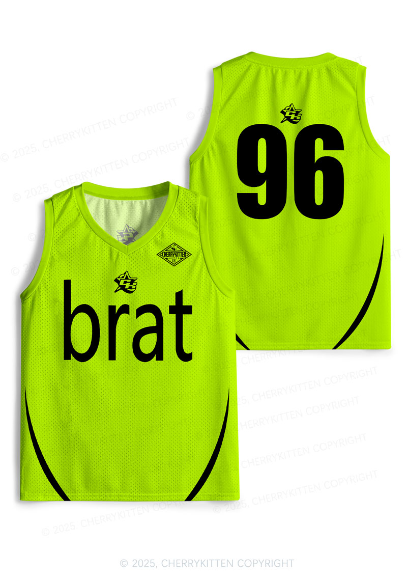 Cutsom Green Bart Team Y2K Sport Jersey Tank Cherrykitten