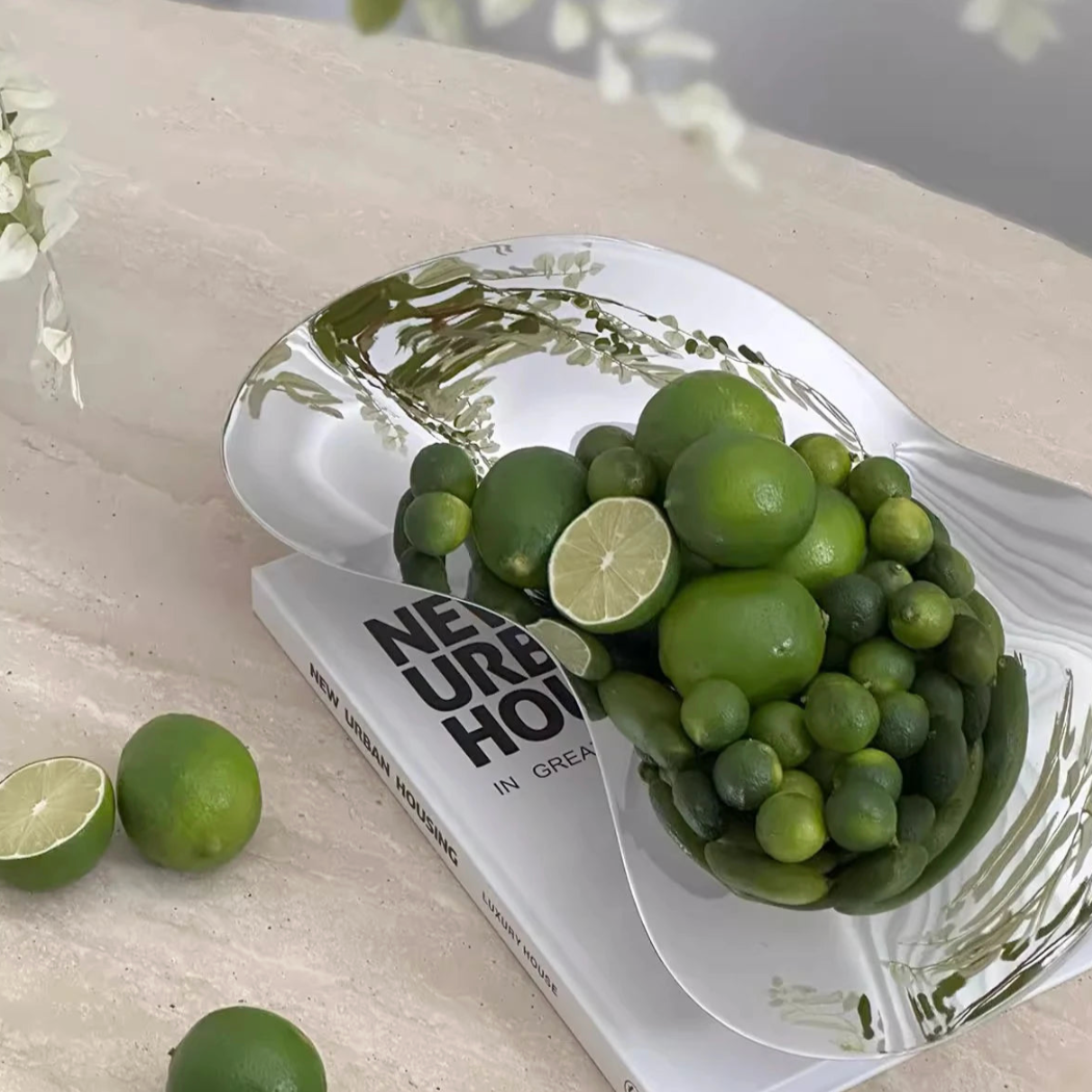 ArtZ® Nordic Shine Stainless Steel Tray