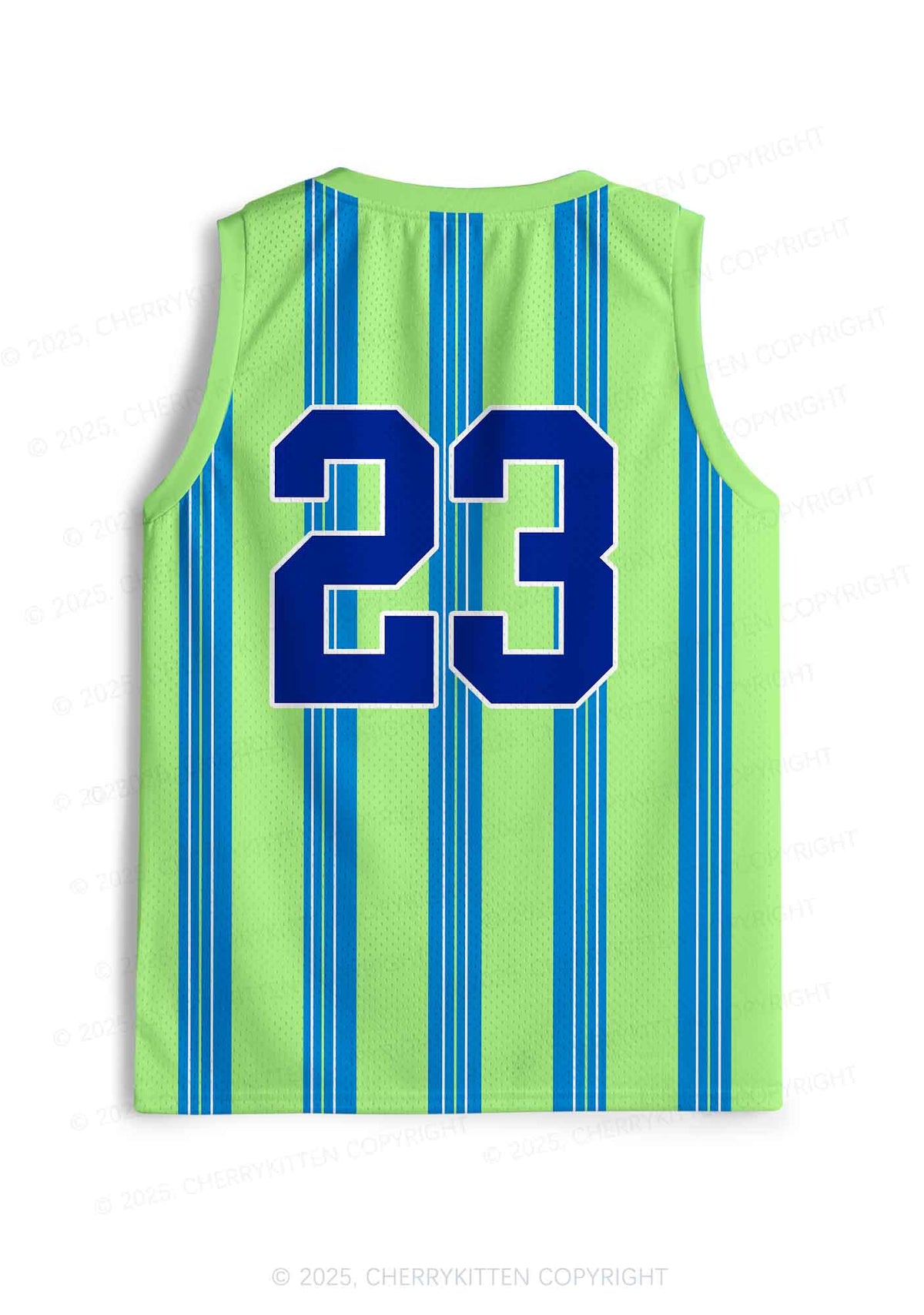 Custom Green DYKE Pride Y2K Sport Jersey Tank Cherrykitten