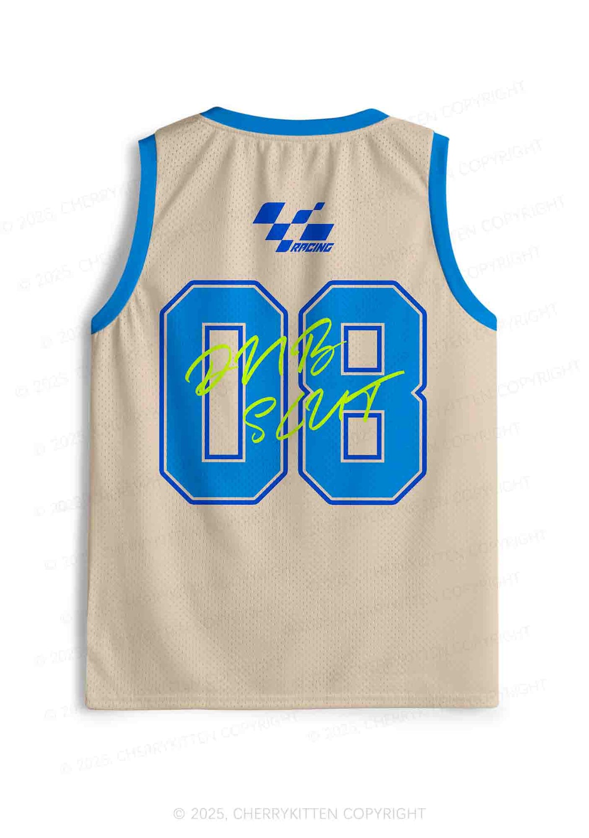 Custom Dnb Slxt Y2K Sport Jersey Tank Cherrykitten
