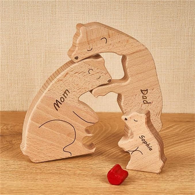 ArtZ® Wooden Bear Sculptures