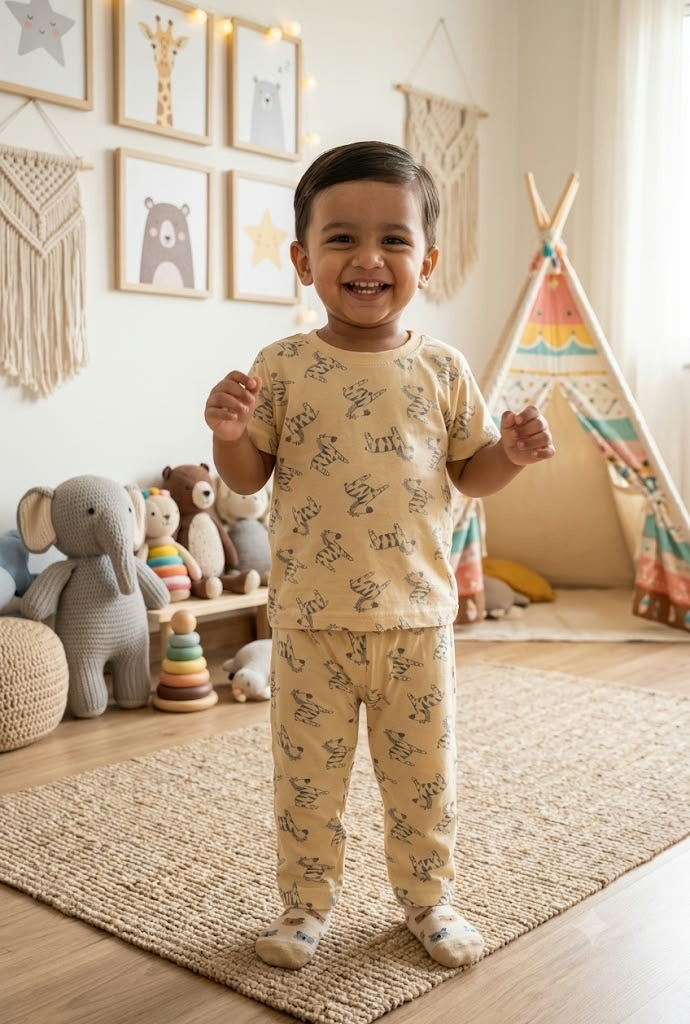 Zebra Top & bottom set (6 months -3 years )