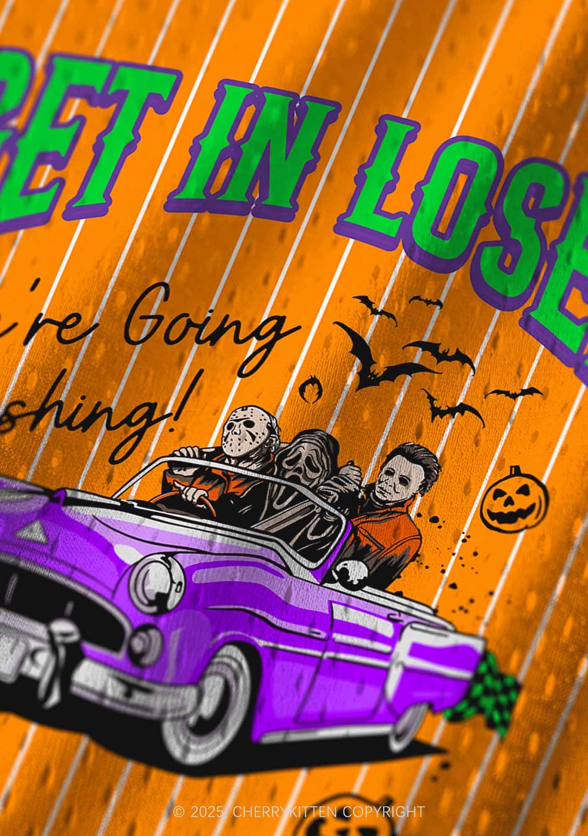 Halloween Custom Get In Loser Y2K Sport Jersey Tank Cherrykitten