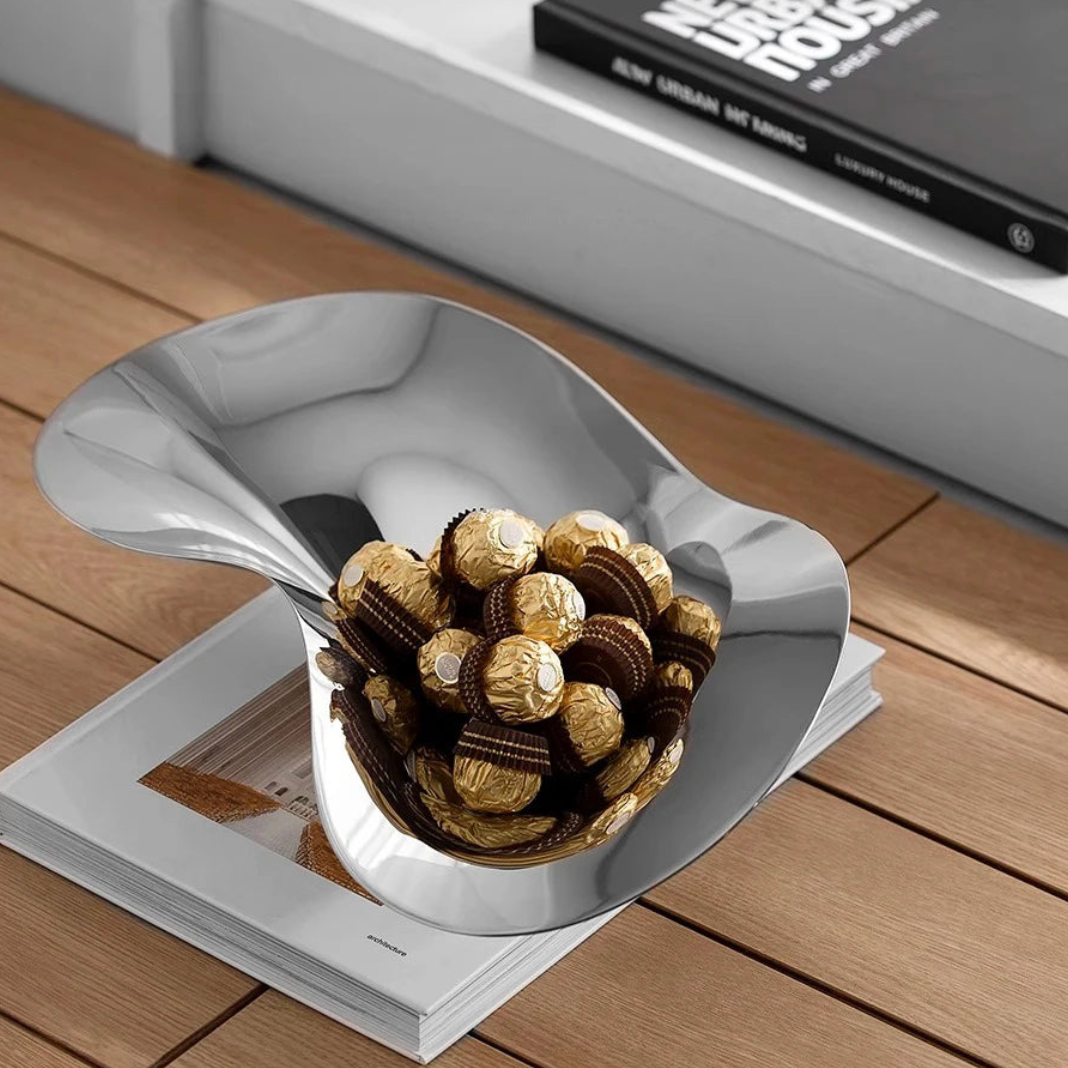 ArtZ® Nordic Shine Stainless Steel Tray