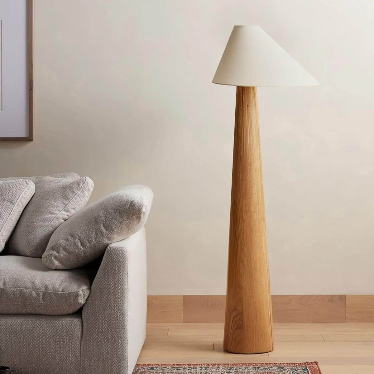ArtZ® Oak Whisper Floor Lamp