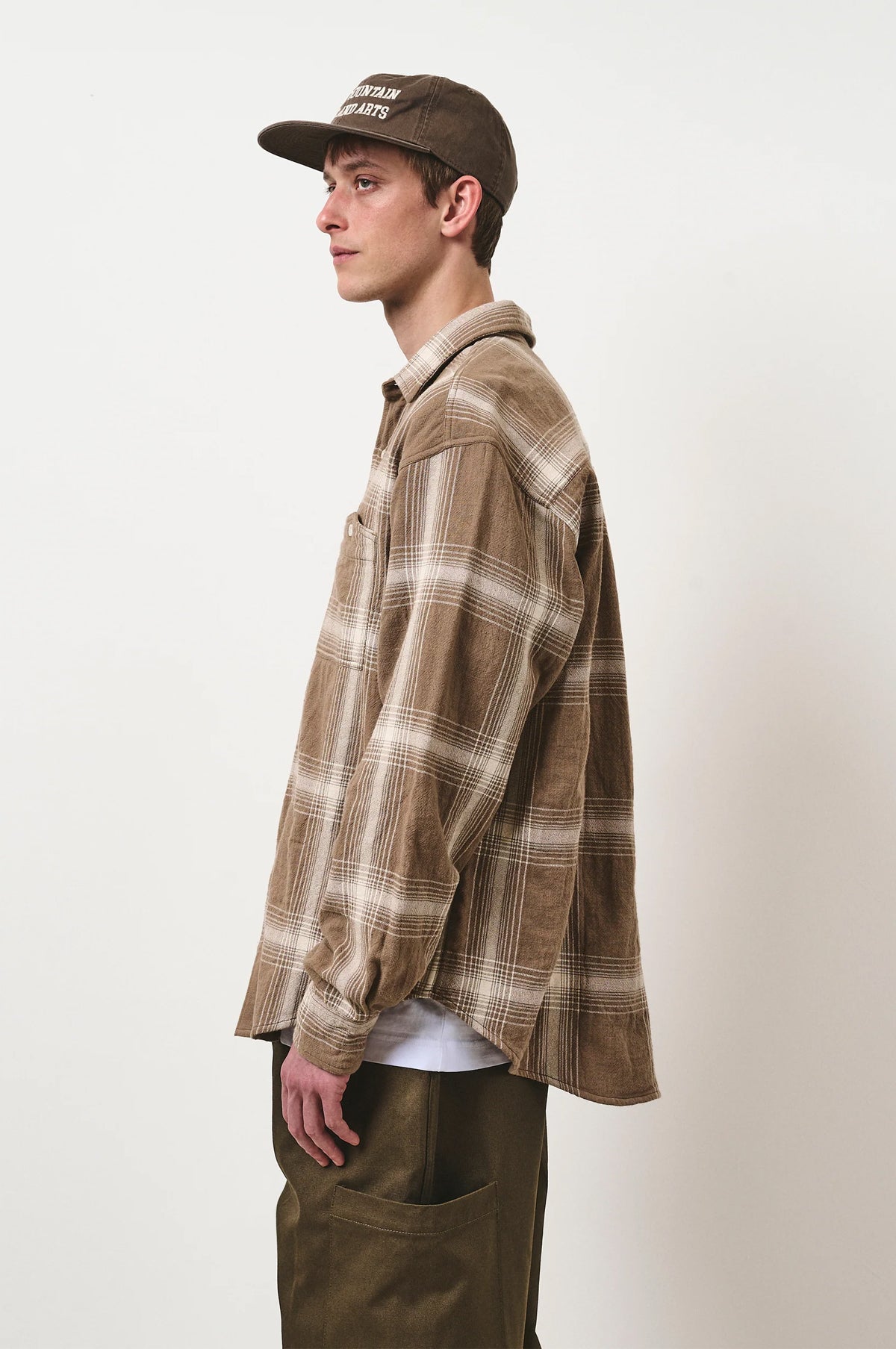 Tumble Check Heritage Shirt Rusk