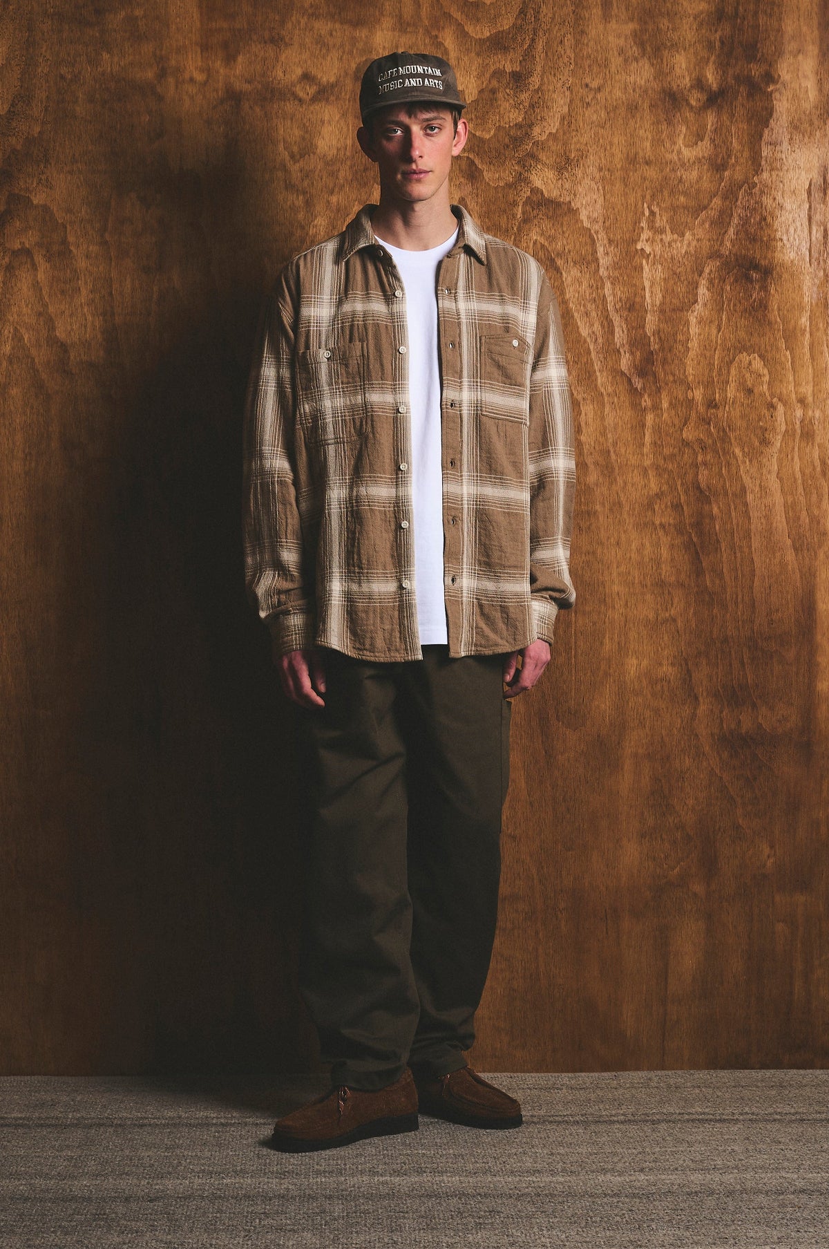 Tumble Check Heritage Shirt Rusk
