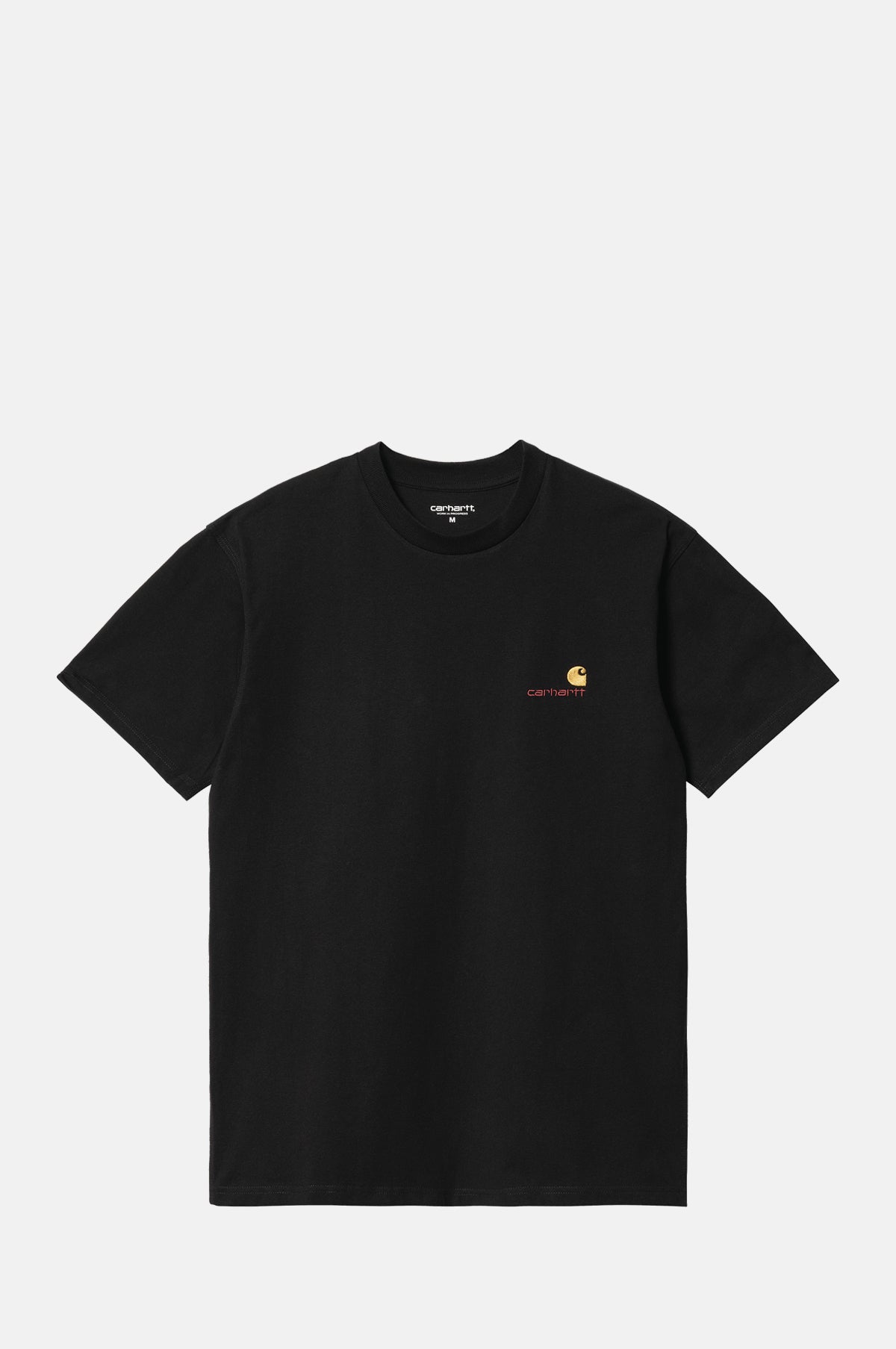 S/S American Script T-Shirt Black