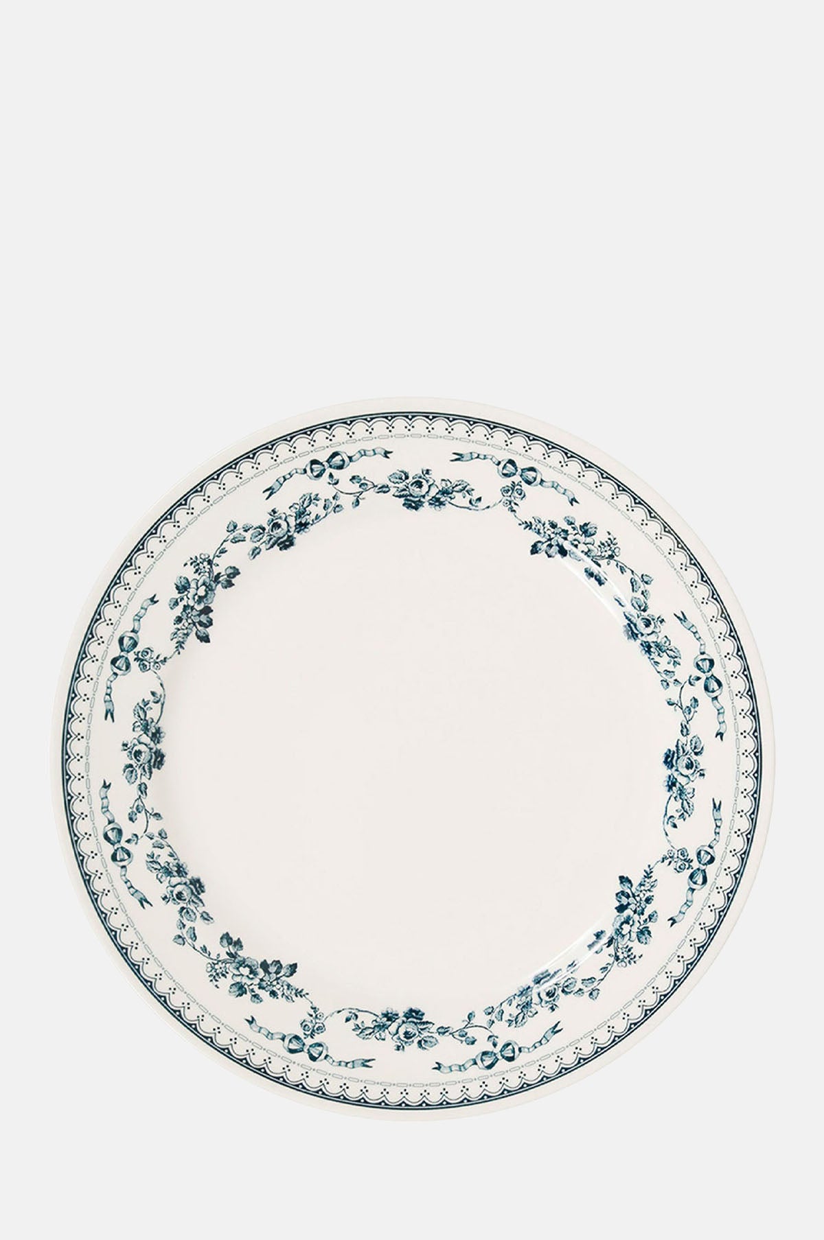 Faustine Dinner Plate Old Blue