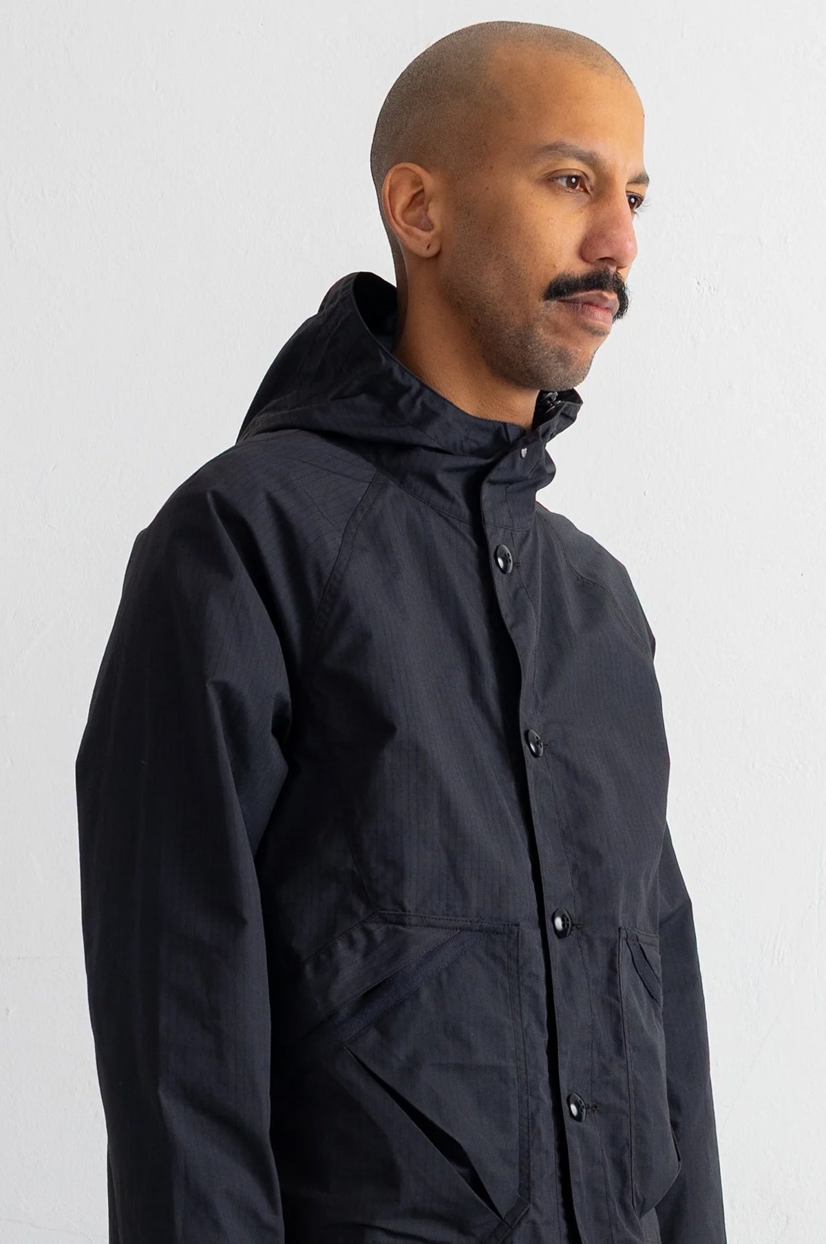 Lunar Anorak Soft Black Ripstop