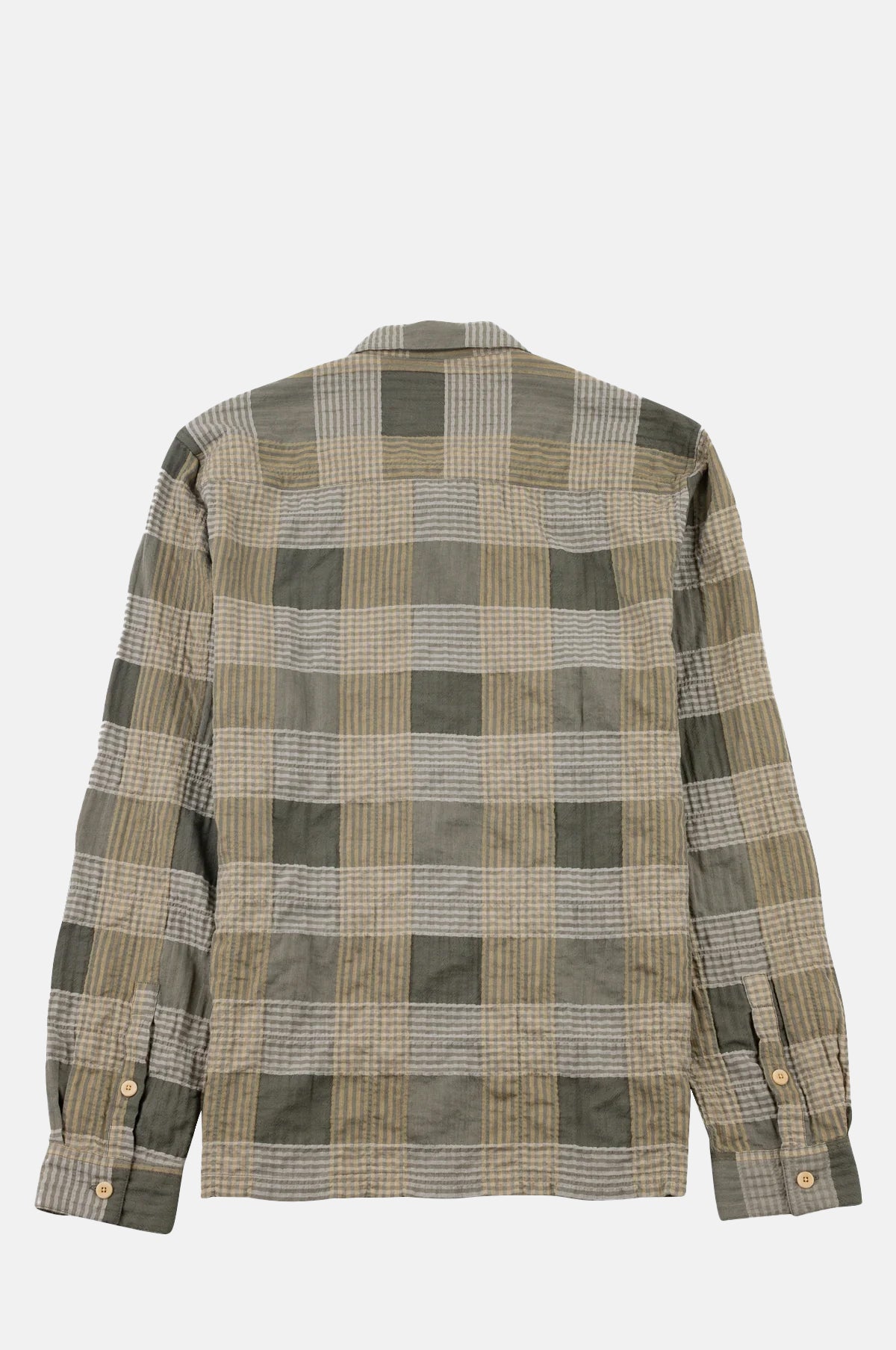 Patch Shirt Sage Multicheck