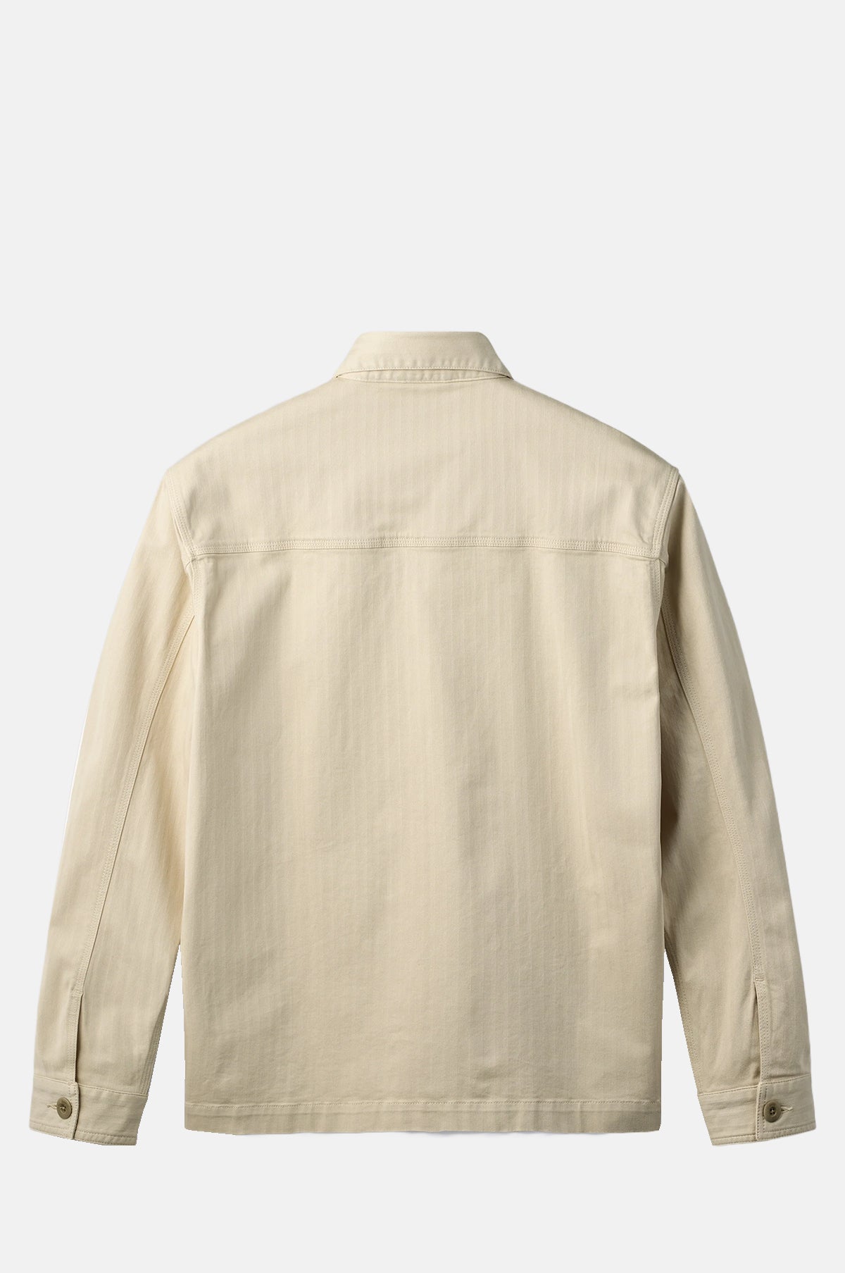 Berry Herringbone Overshirt Oat