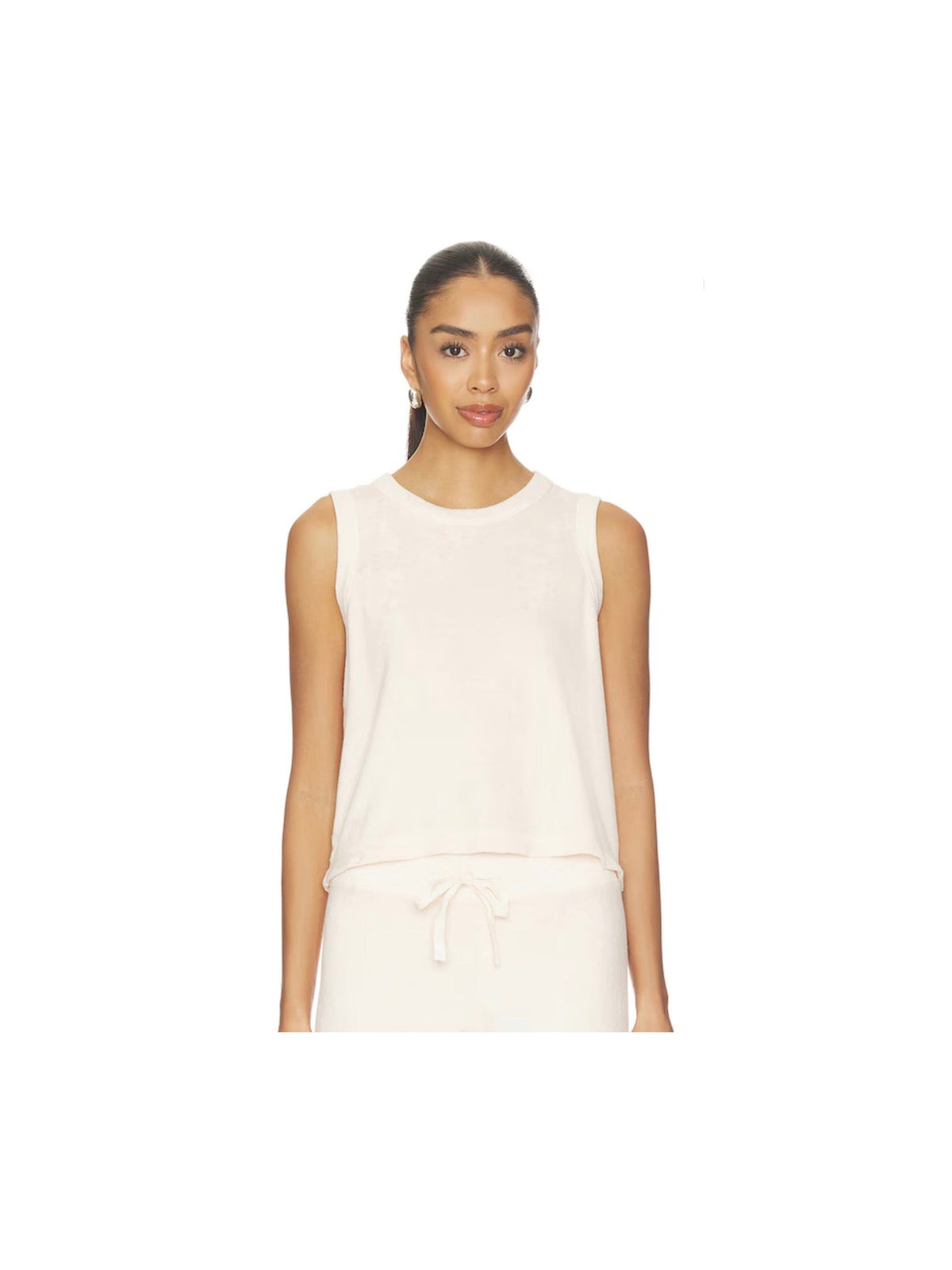Raw Edge Muscle Tee - Angel Wing