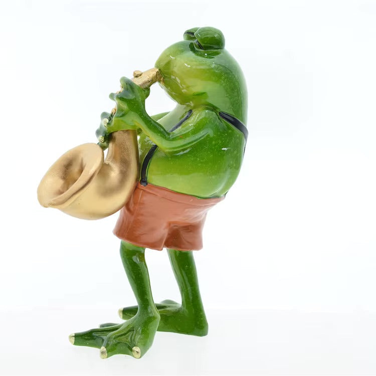 ArtZ® Croak ‘n’ Roll Frog Sculpture