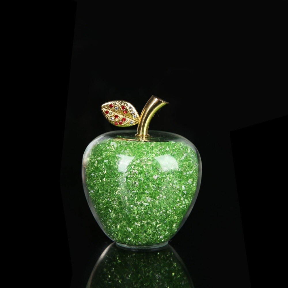 ArtZ® Handmade Crystal Apple Figurine