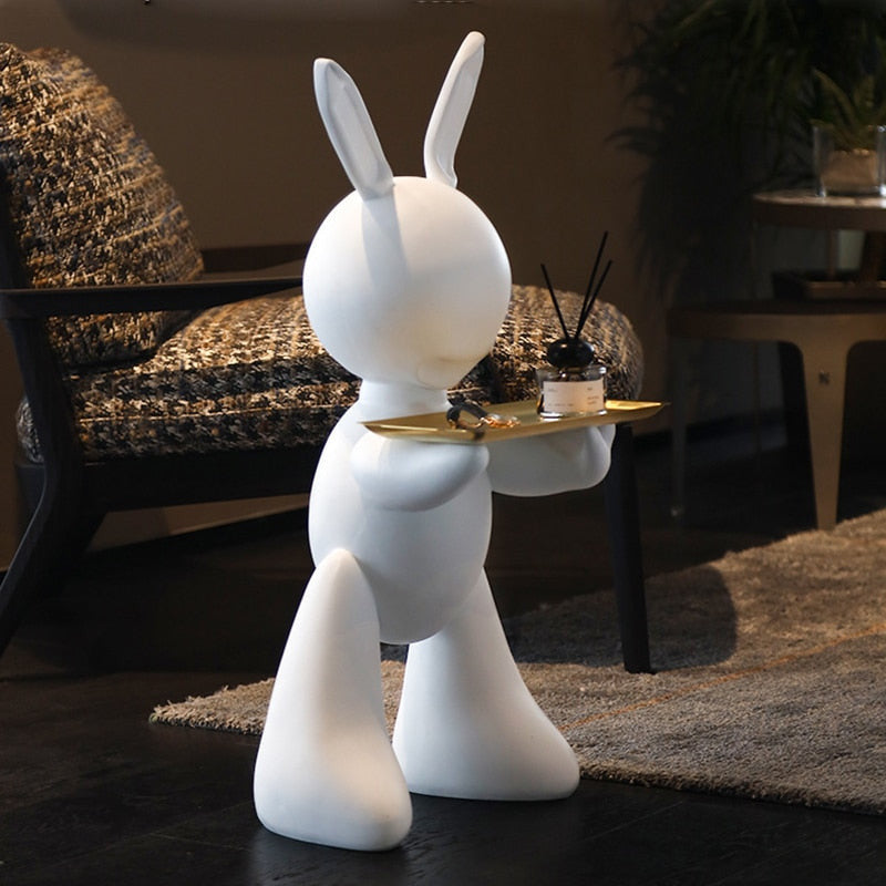 ArtZ® I'm All Ears Abstract Sculpture Tray Table