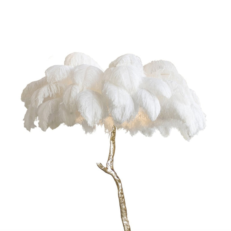 ArtZ® Ostrich Feather Lamp