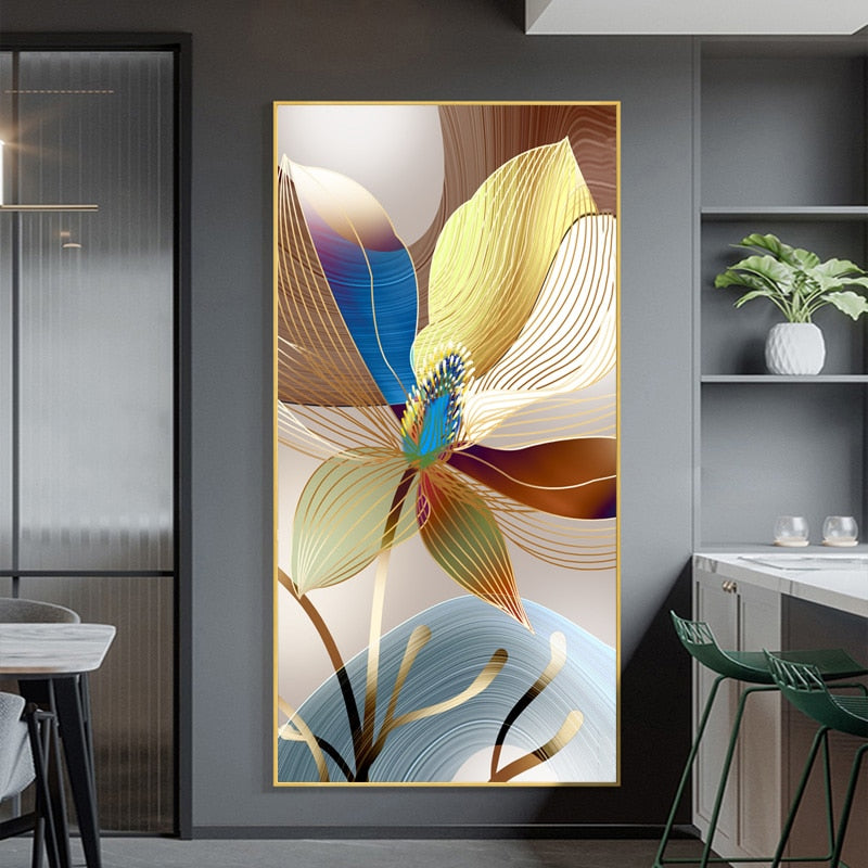 ArtZ® Nordic Abstract Flower Paintings