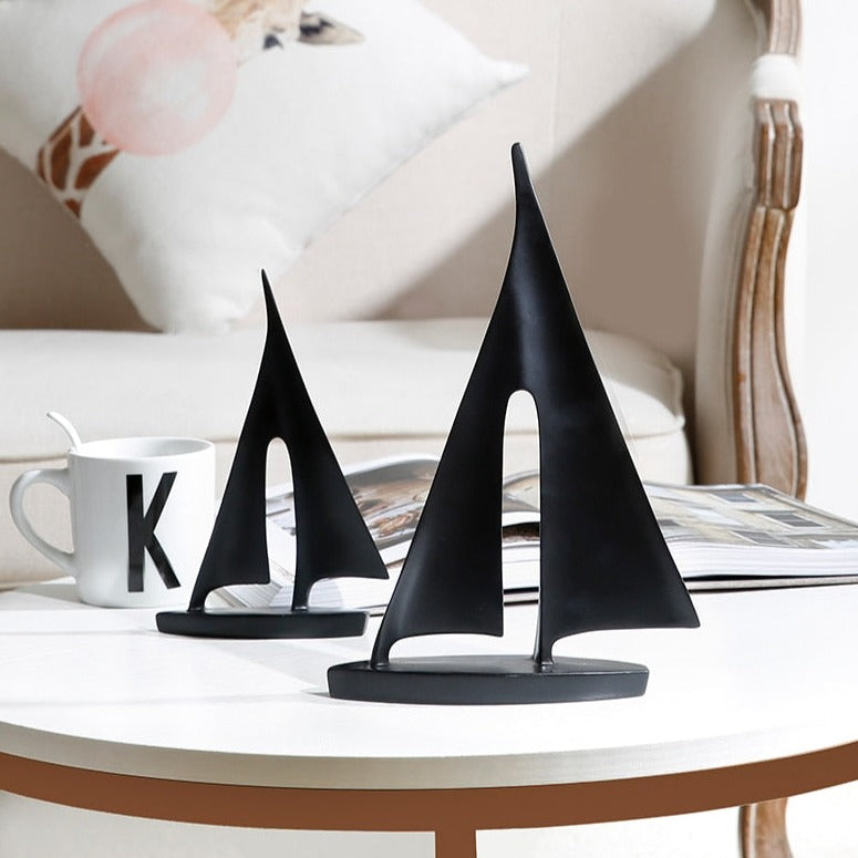 ArtZ® Nordic Abstract Sailboat Sculpture